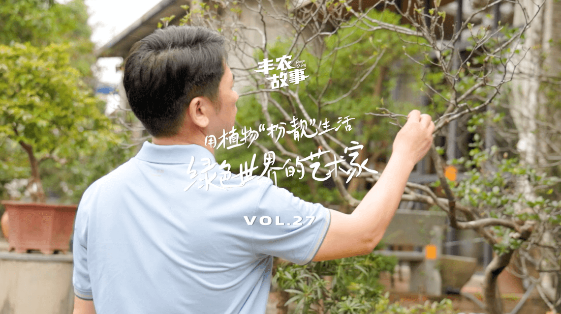 17年，他用一草一木去点亮了一个个家。